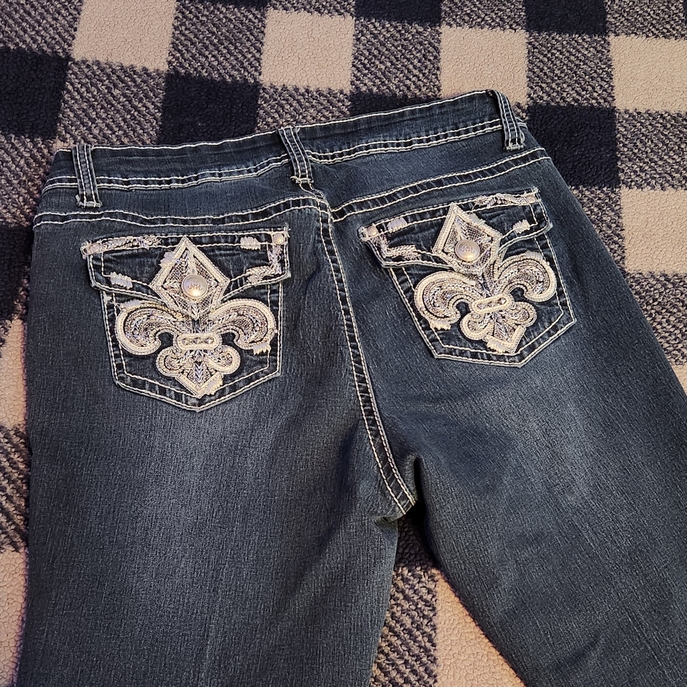 Y2k mcbling style jeans